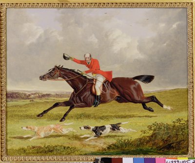 Encouraging Hounds by John Frederick Herring Senior